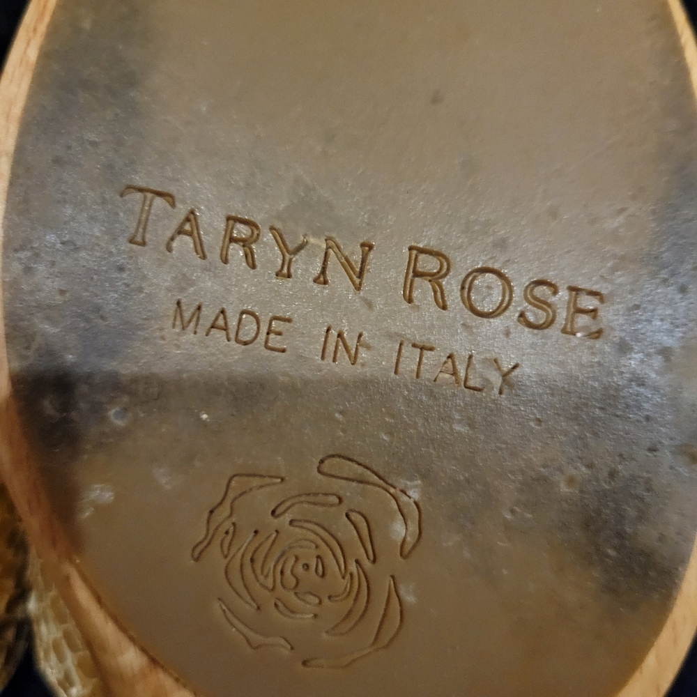 Taryn Rose Sandals With Rhinestone Buckles - Picture 5 of 10